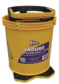 EDCO Nylon Wringer Bucket H/D-Yellow