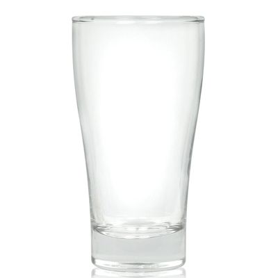CONICAL POT BEER GLASS 285ML-TEMPERED