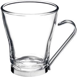 OSLO LATTE GLASS + WIRE HANDLE
